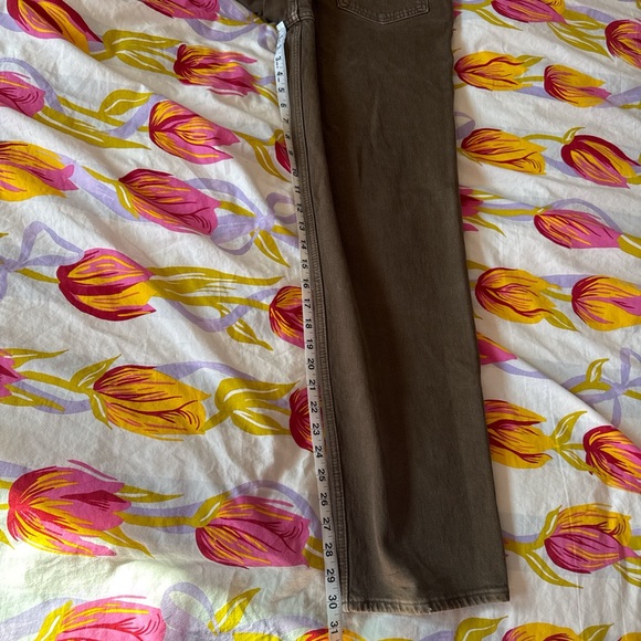 Abercrombie & Fitch Brown Straight Leg Women's Jeans - Picture 3 of 6